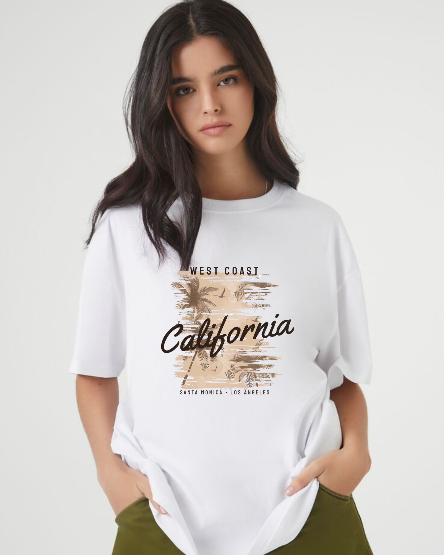 California Regular t-shirts girls