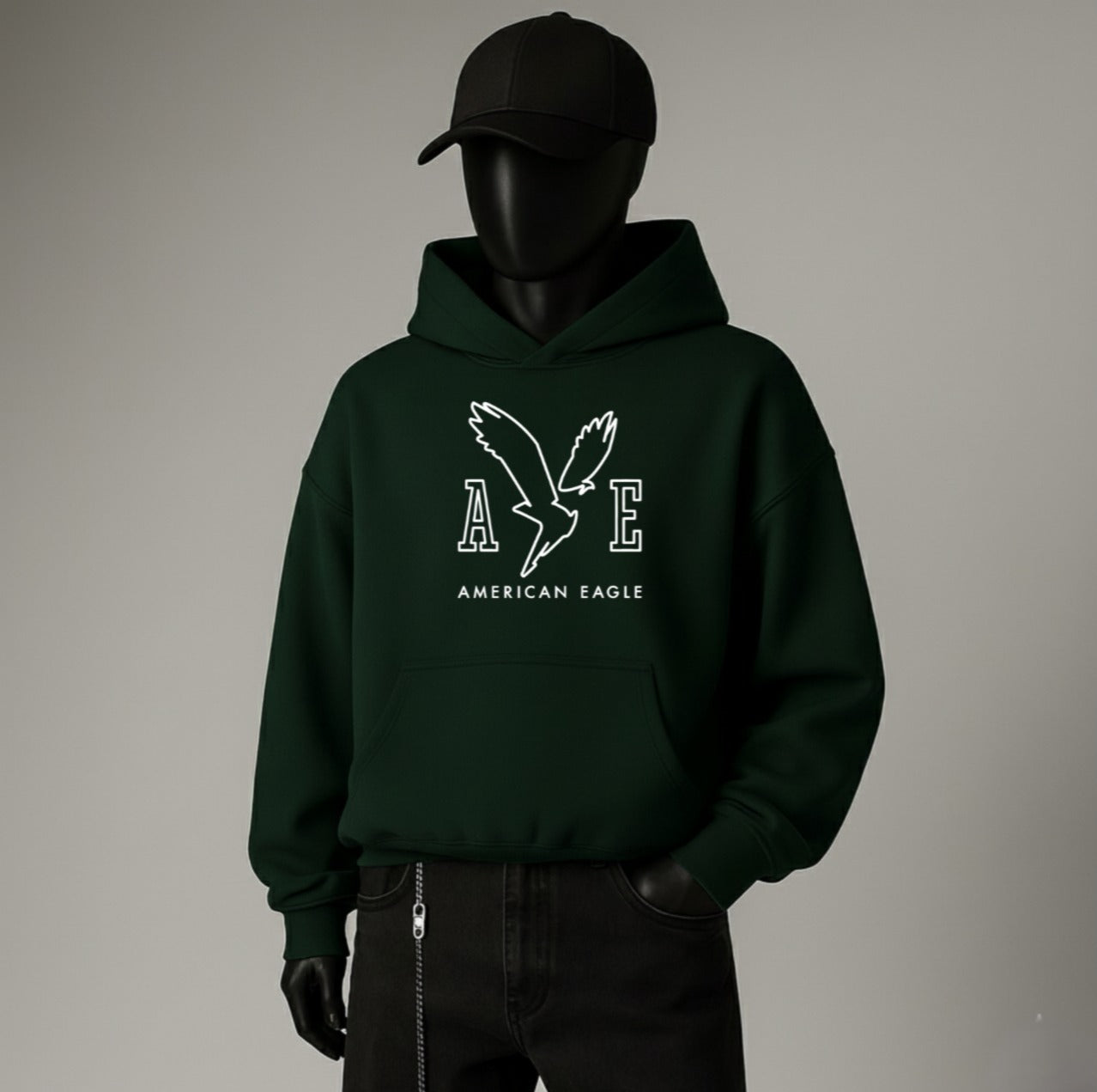 AMERICAN EAGLE - Hoodies - over size