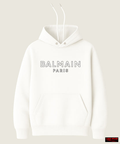 BALMAIN PARIS - Hoodies Embroidery - Regular