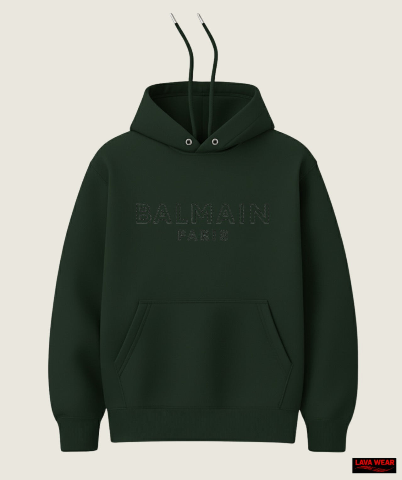 BALMAIN PARIS - Hoodies Embroidery - Regular