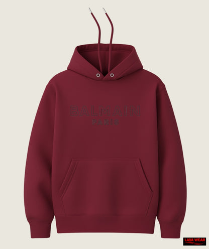 BALMAIN PARIS - Hoodies Embroidery - Regular