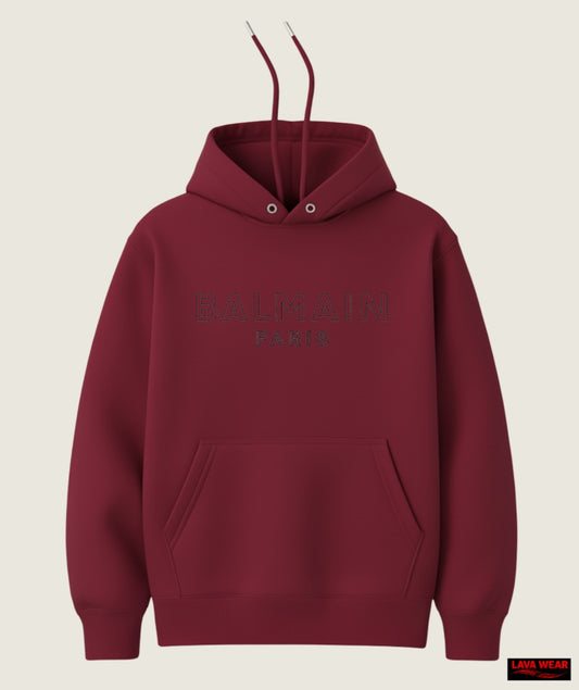 BALMAIN PARIS - Hoodies Embroidery - Regular