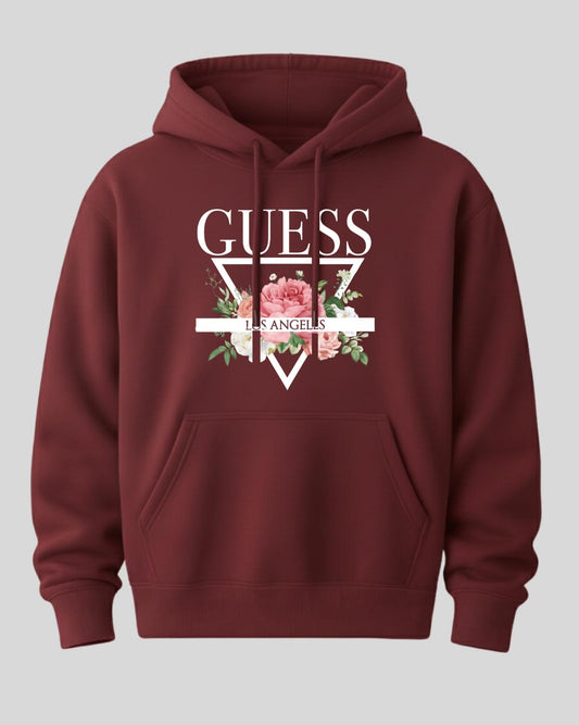 GUESS FLOWER - Hoodies - Regular