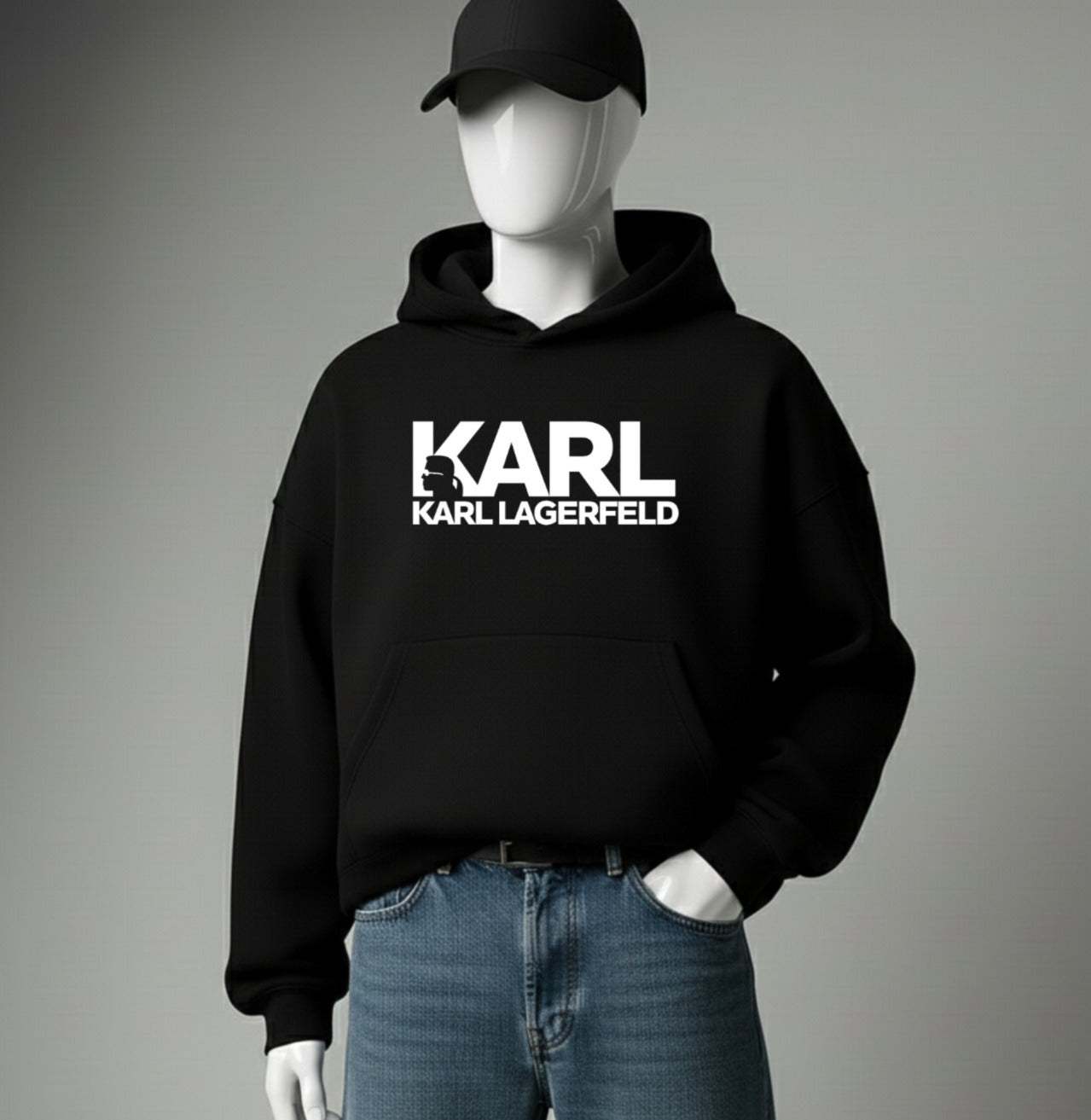 KARL LAGERFELD - Hoodies - over size