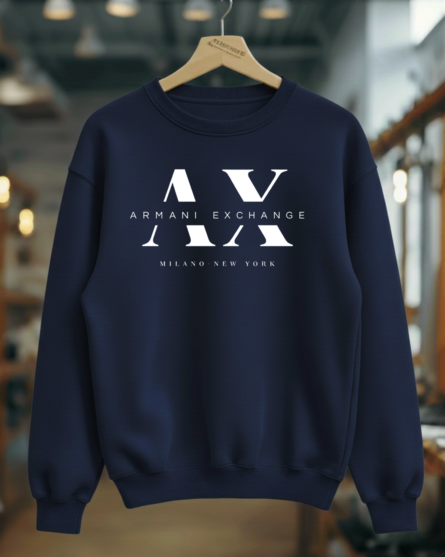 Armani Exchange Milano -Sweatshirt over size - Sweatshirt