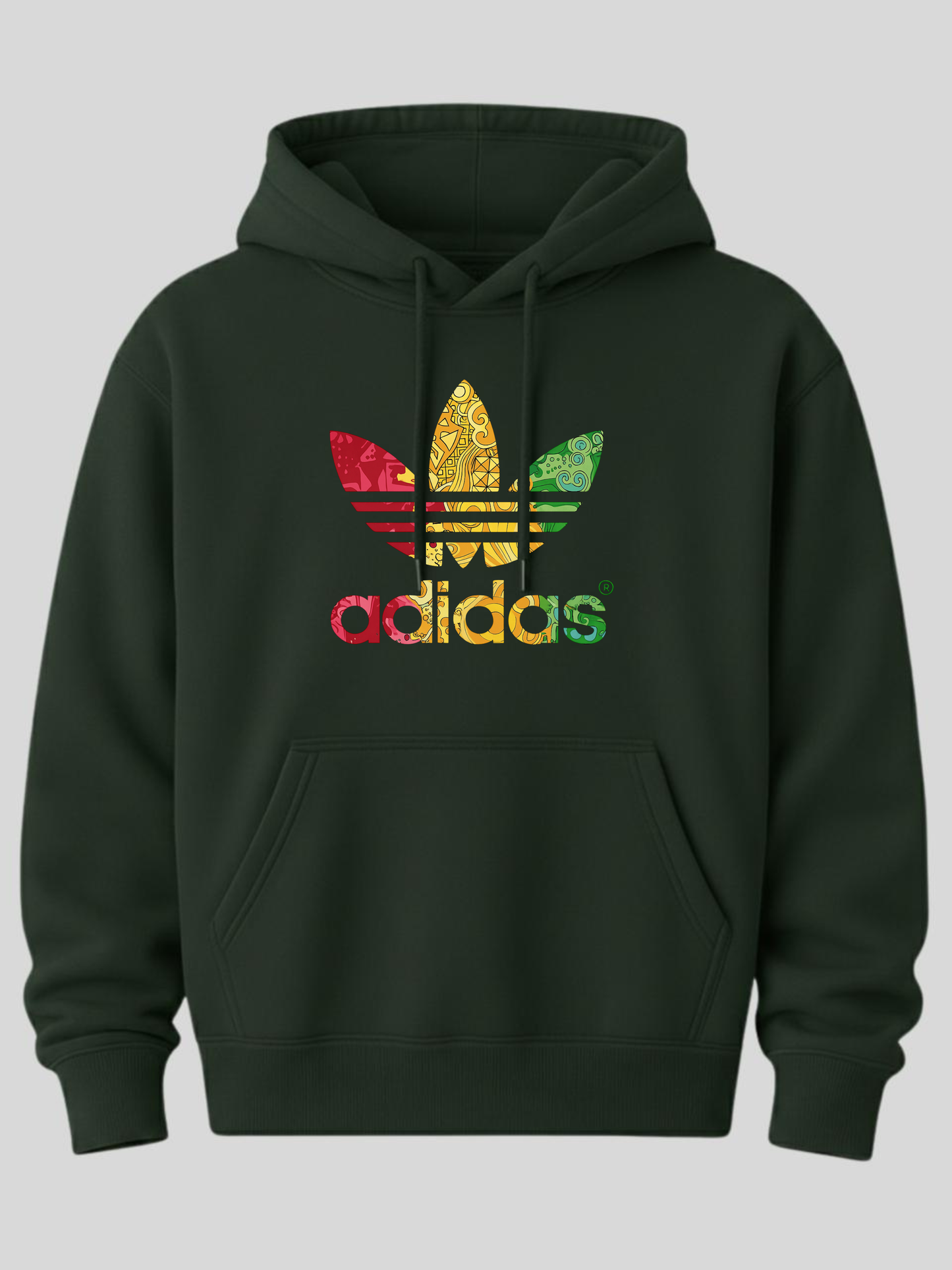 Adidas New Printed - Hoodie -Regular