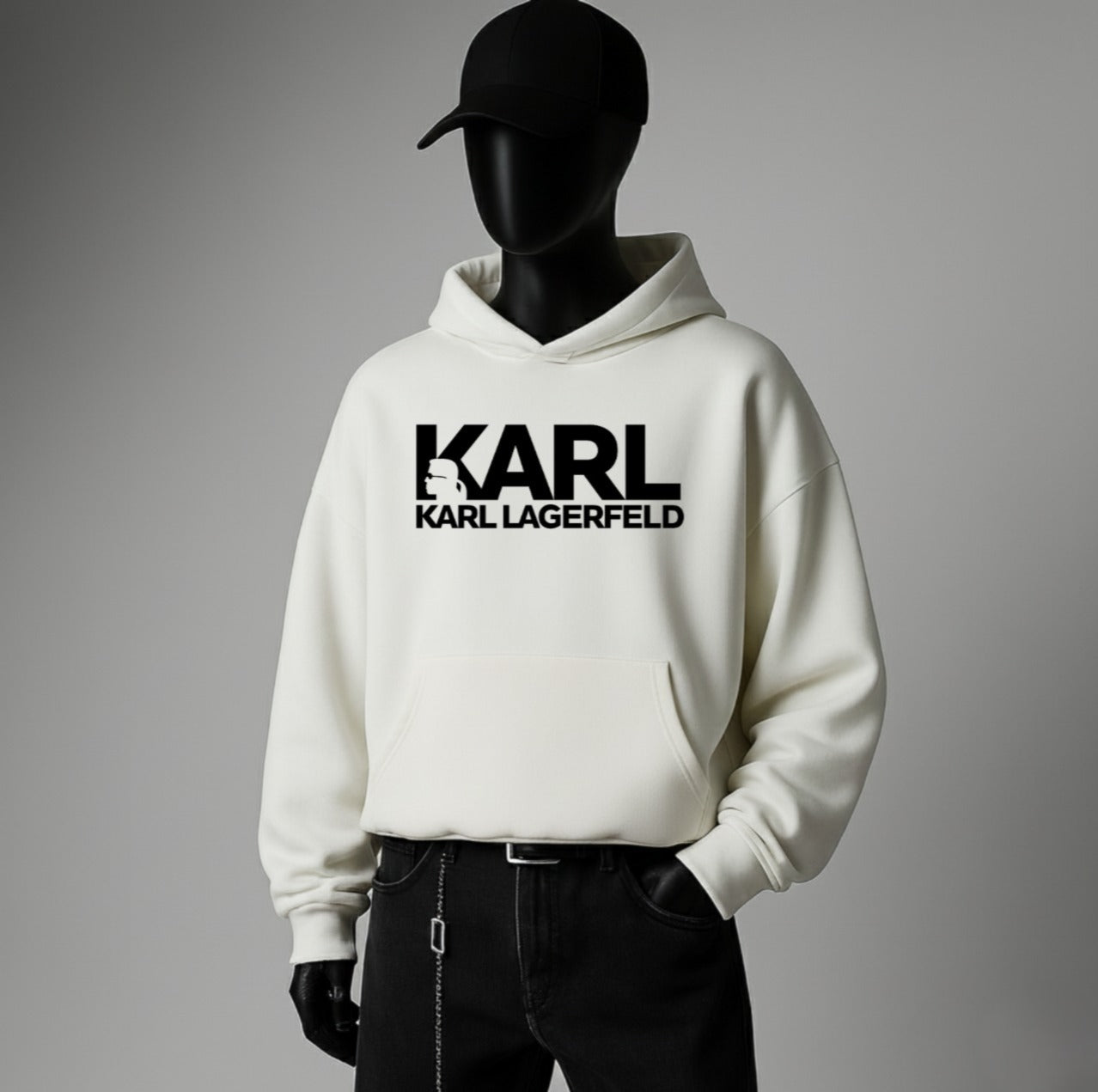 KARL LAGERFELD - Hoodies - over size