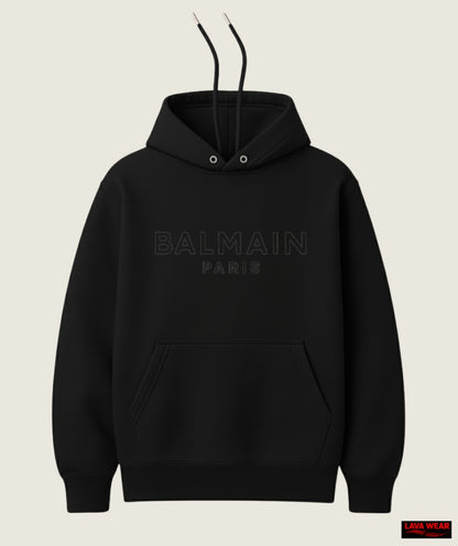 BALMAIN PARIS - Hoodies Embroidery - Regular