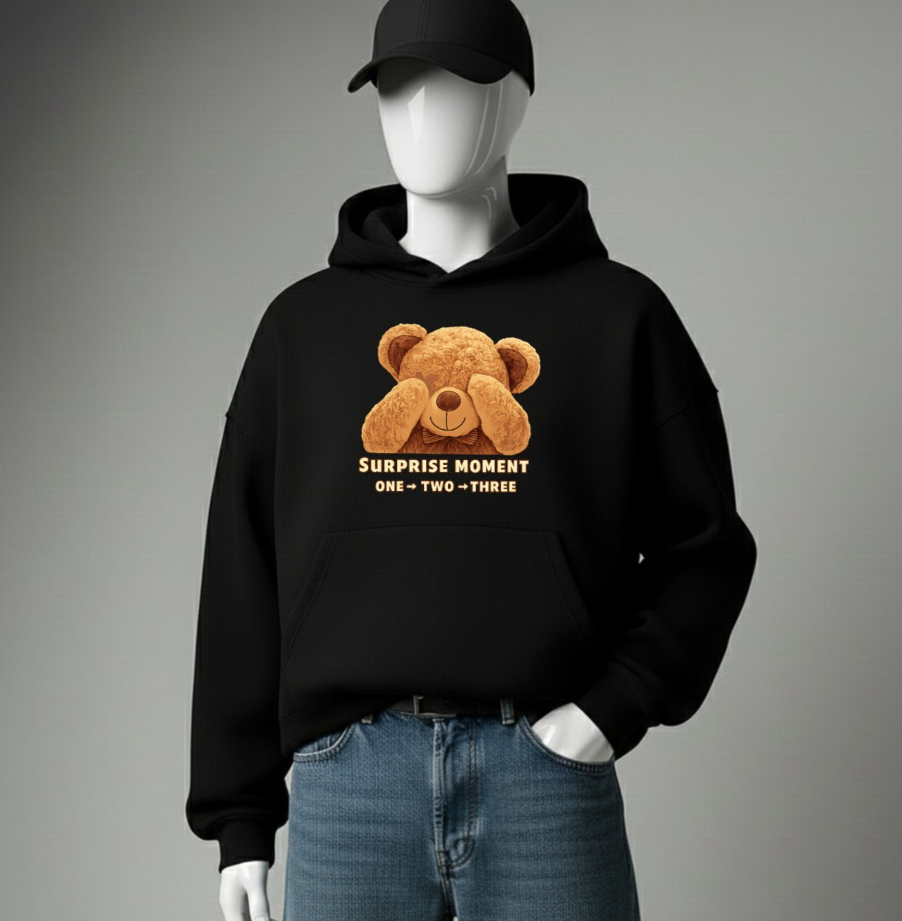 Bear - Hoodies - Over size