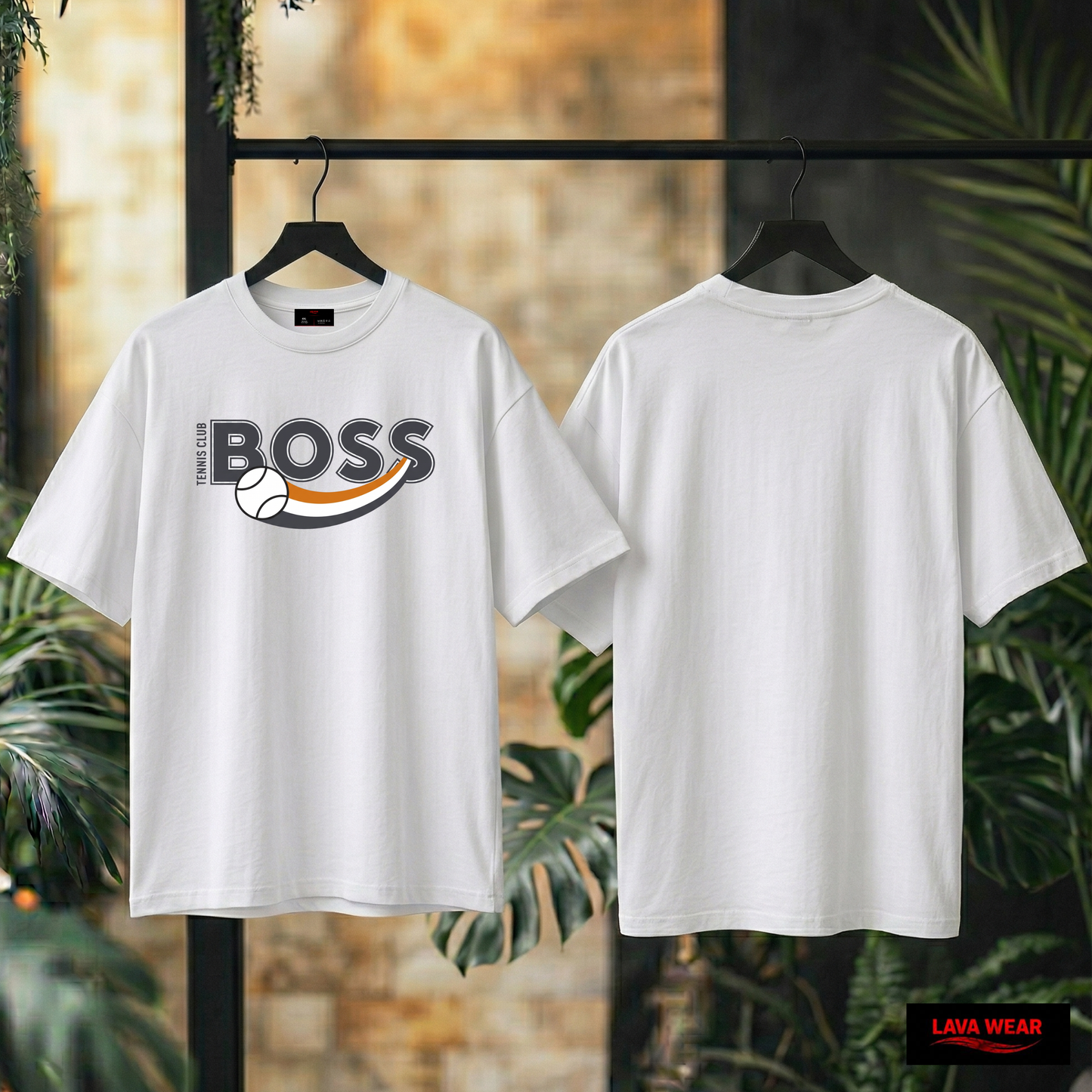 BOSS TENNIS CLUB - over size T-shirt