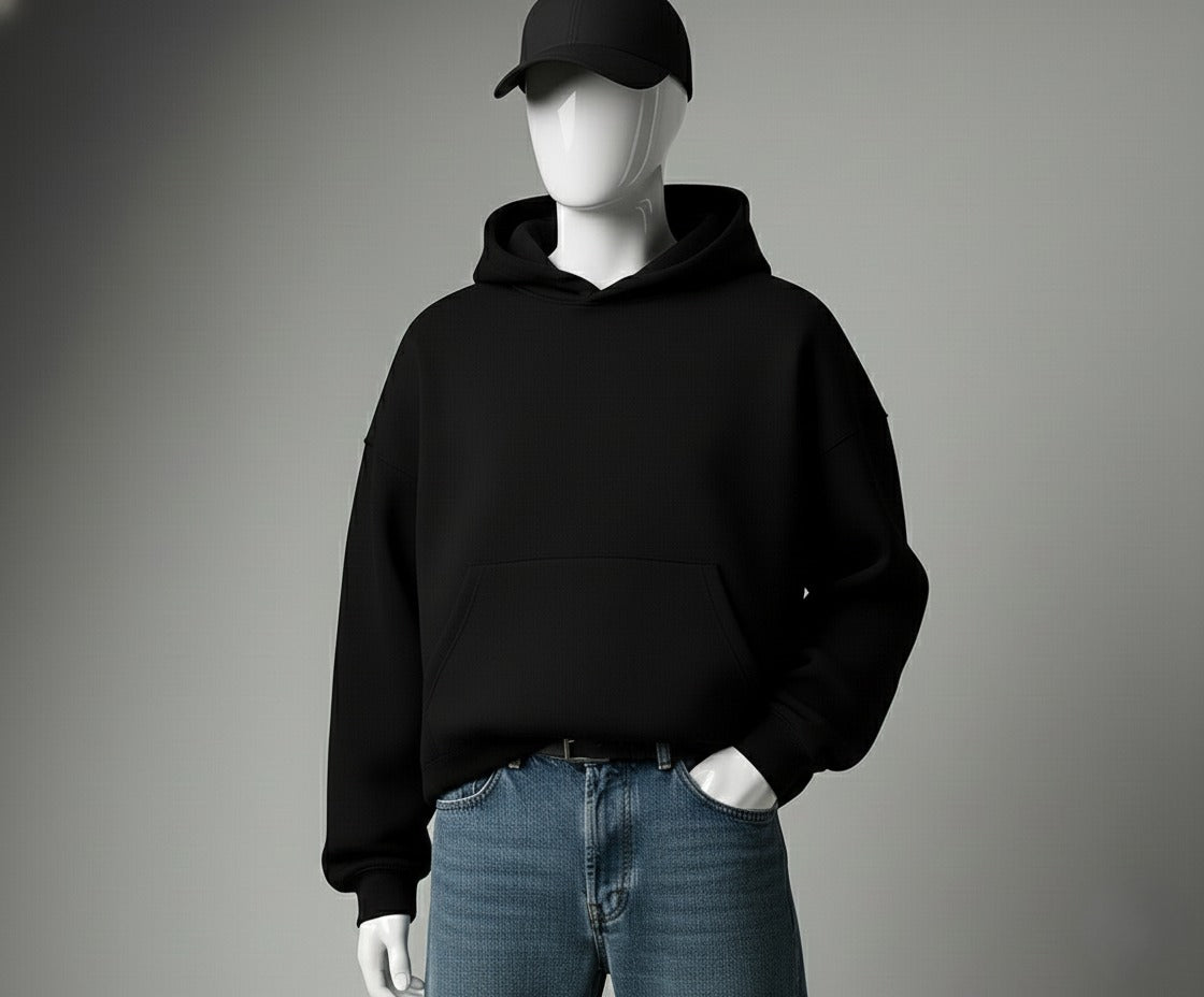 Basic- Hoodies - over size