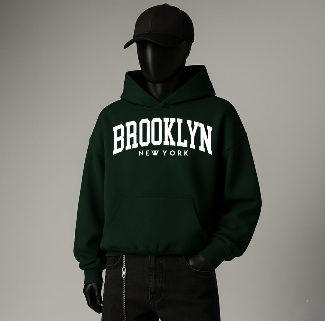 Brooklyn New York - Hoodies over size