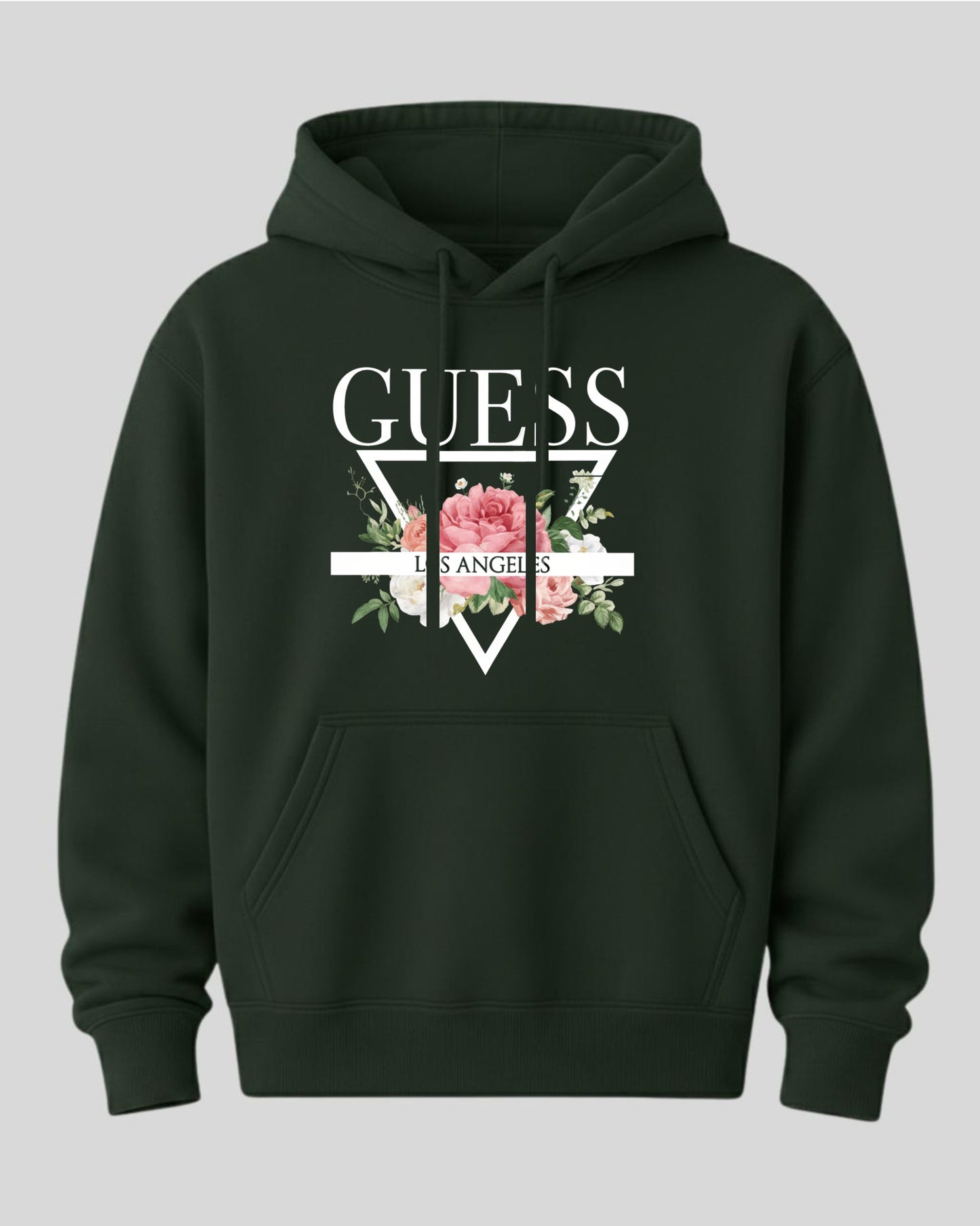 GUESS FLOWER - Hoodies - Regular