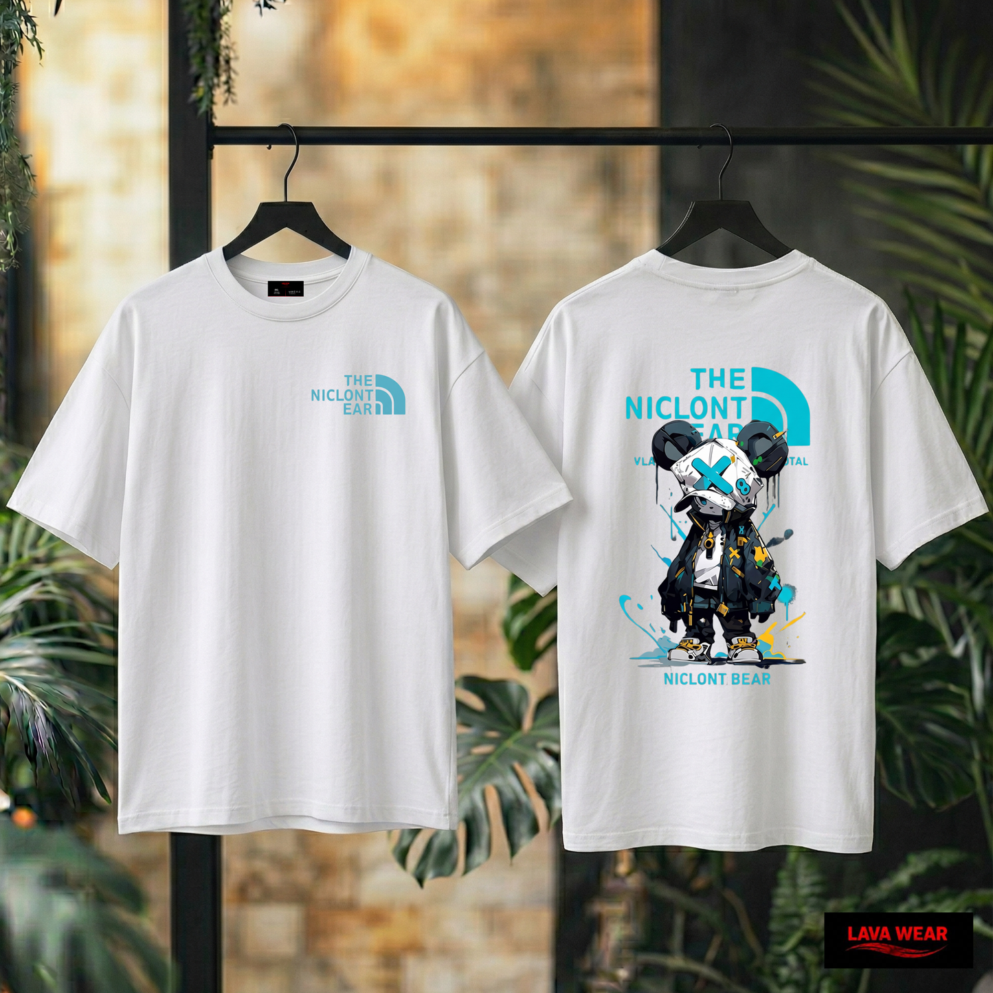 THE NICLONT EAR - over size - T- shirt