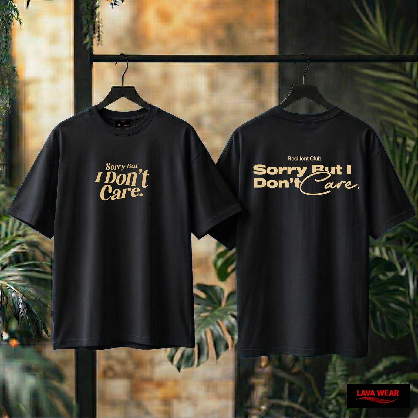 DON`T CARE - over size - T-shirt