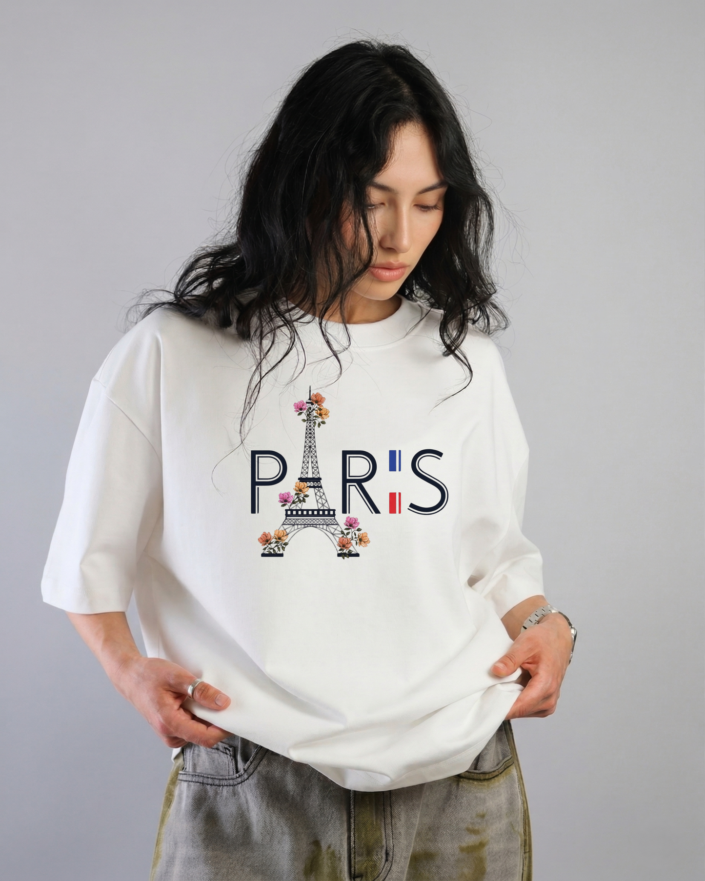 Paris Oversize  t-shirt girls